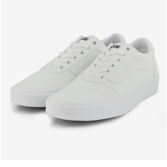Vans Ward in Triple White - Size 9 Women's - Picture 3 of 9